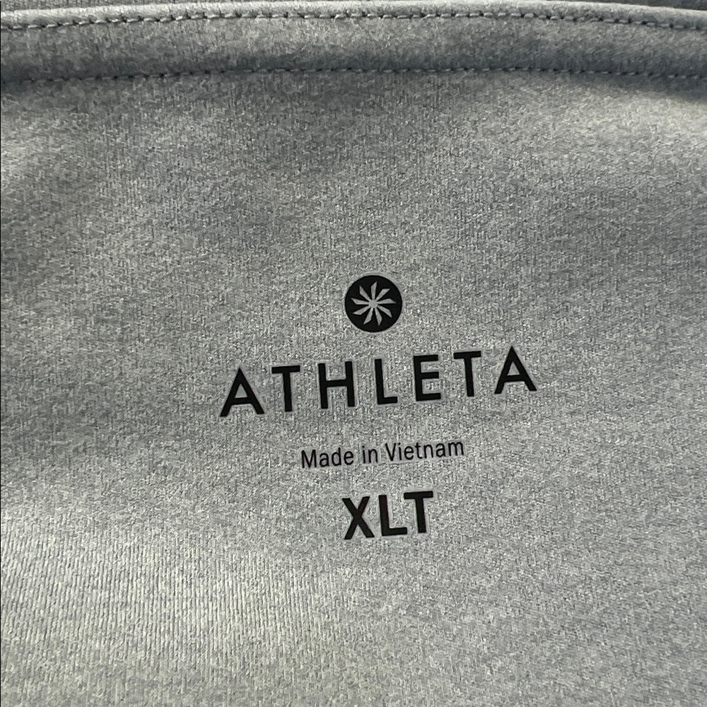 Athleta Cropped Woman’s Leggings with Multicolor Pattern Sz XL - Picture 7 of 7